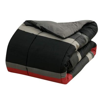 Brooklyn Flat Rugby Stripe Bed-in-a-Bag Set DailySale