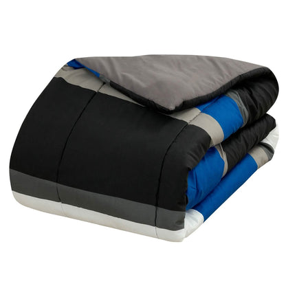 Brooklyn Flat Rugby Stripe Bed-in-a-Bag Set DailySale