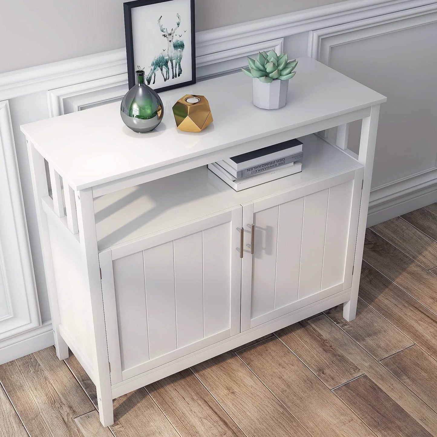 Buffet Cabinet Kitchen Storage Sideboard DailySale
