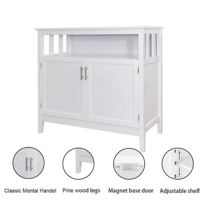 Buffet Cabinet Kitchen Storage Sideboard DailySale