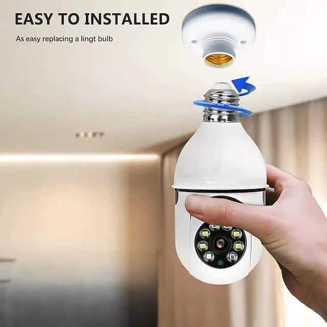 Bulb Camera Security Monitor DailySale