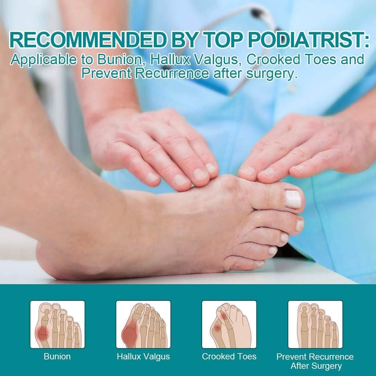 Bunion Corrector Big Toe Straightener Pain Relief DailySale