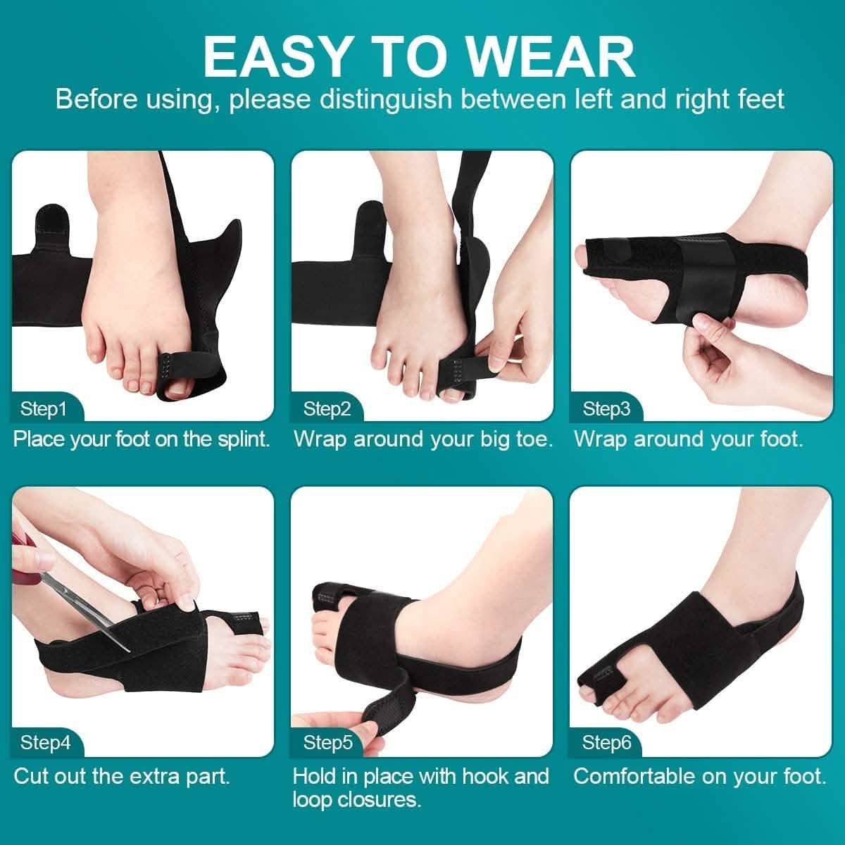 Bunion Corrector Big Toe Straightener Pain Relief DailySale