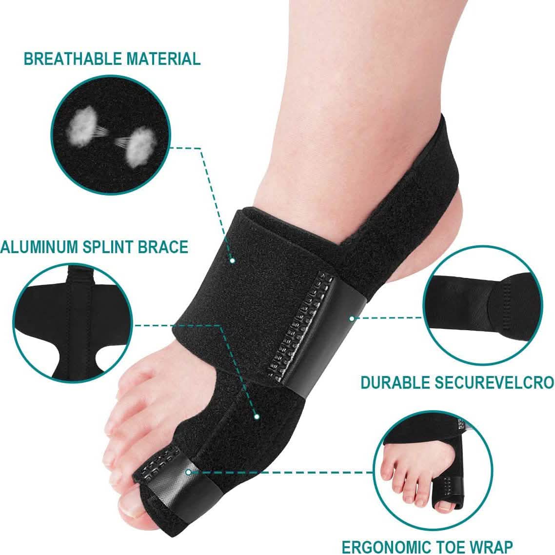 Bunion Corrector Big Toe Straightener Pain Relief DailySale