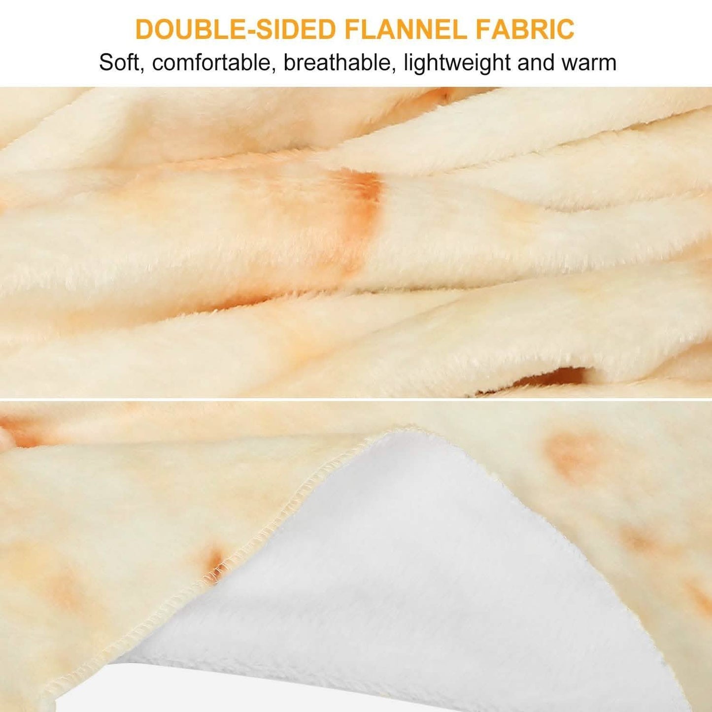 Burrito Tortilla Throw Blanket DailySale