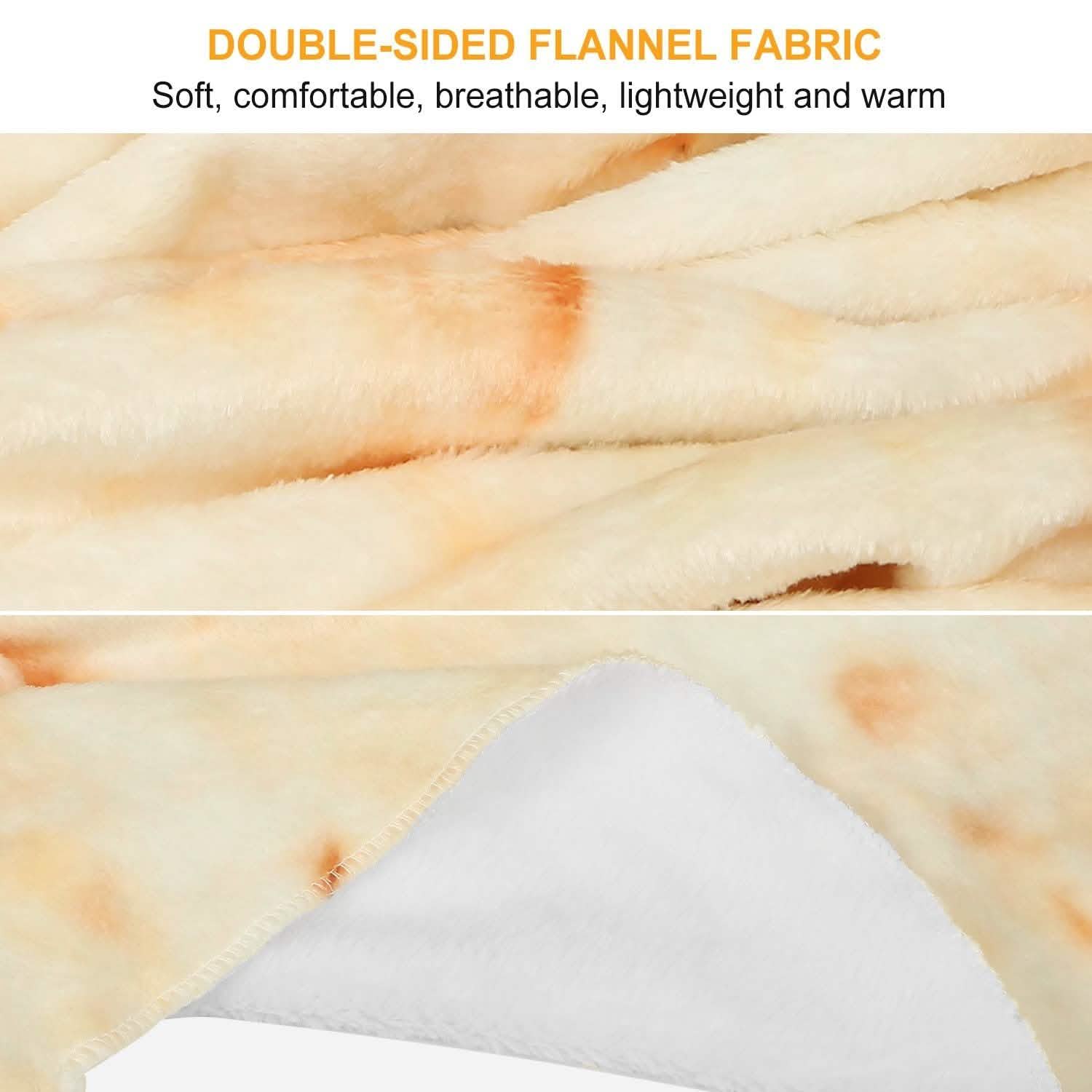 Burrito Tortilla Throw Blanket DailySale