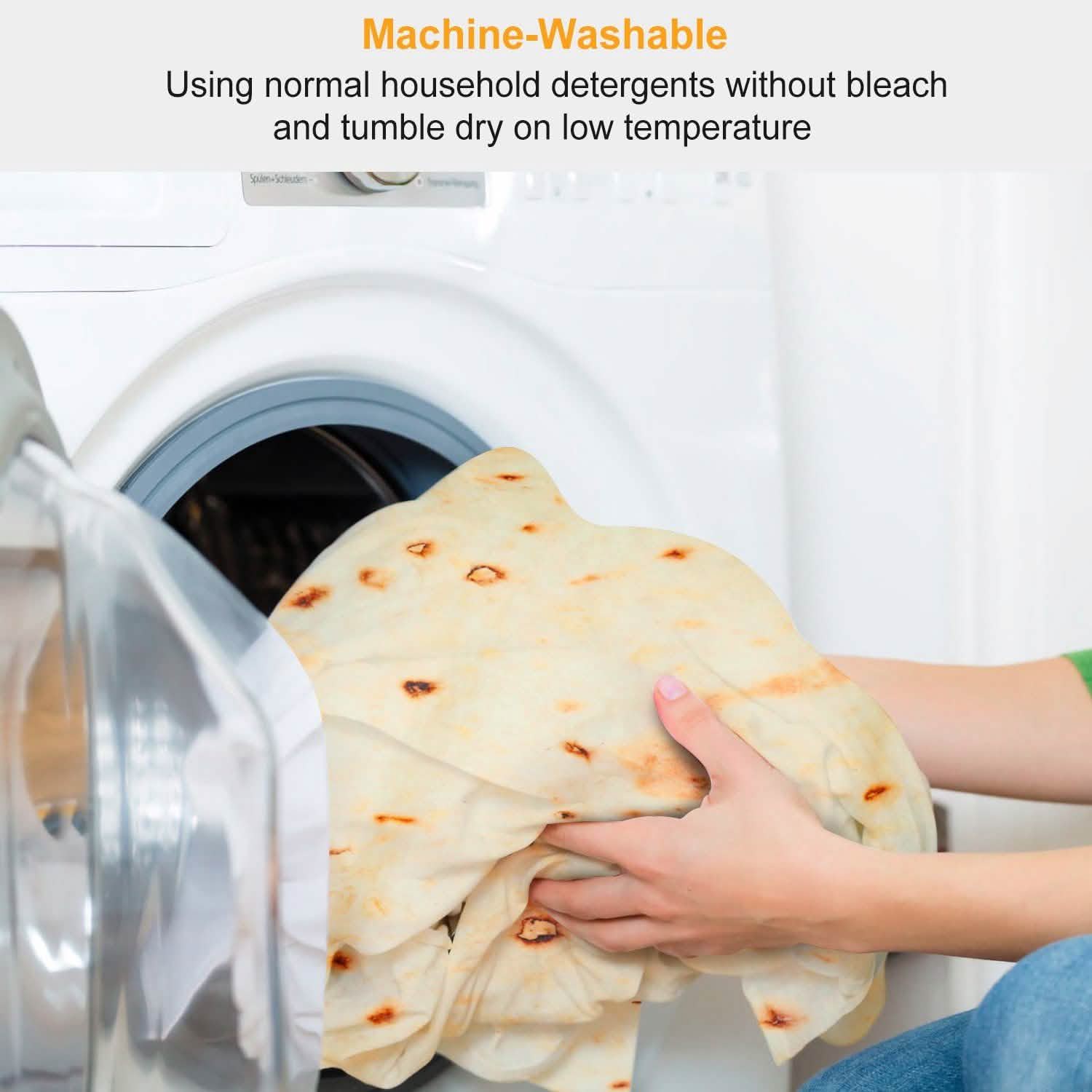 Burrito Tortilla Throw Blanket DailySale