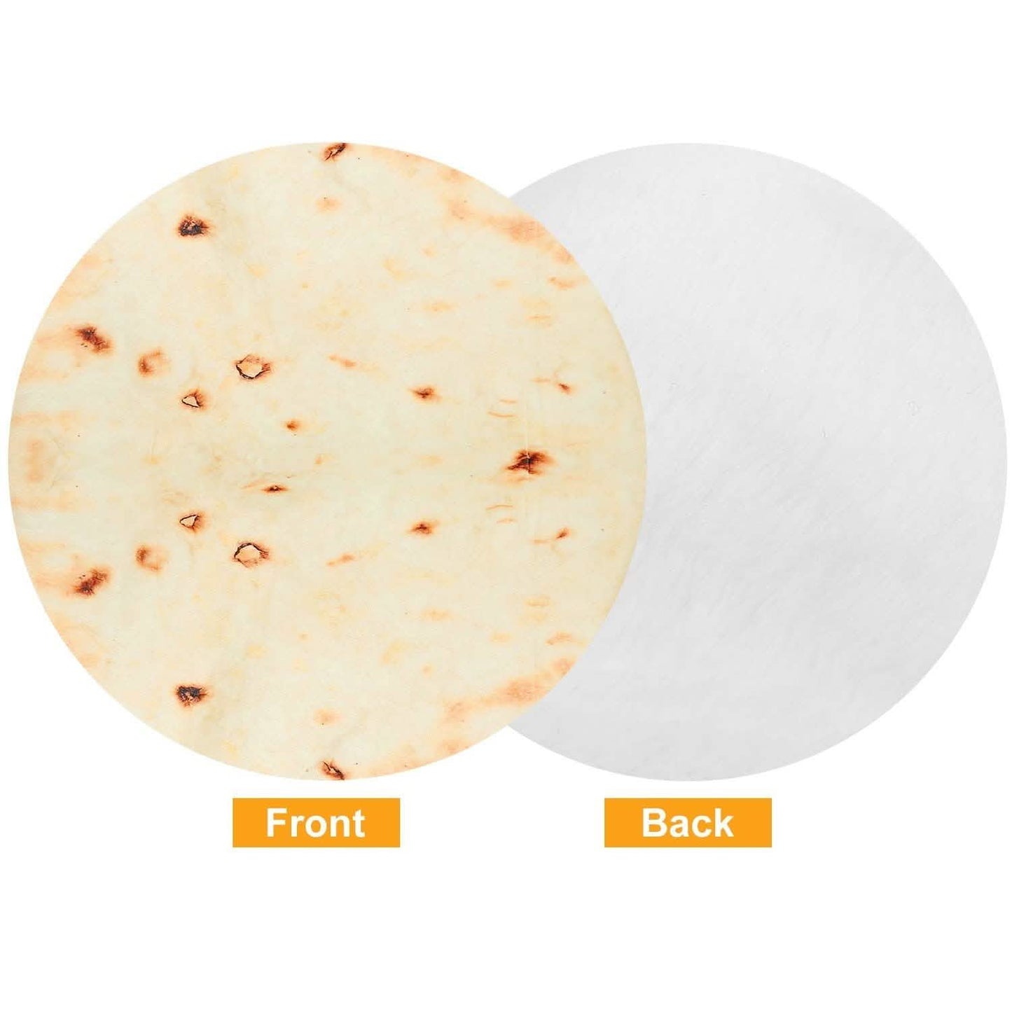 Burrito Tortilla Throw Blanket DailySale