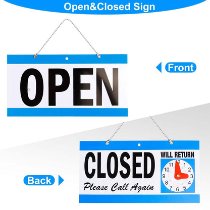 Business Neon Open Sign Advertisement Board with Steady Flashing Modes DailySale