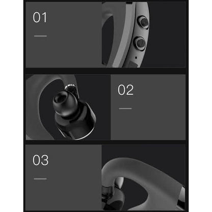 Business Wireless Bluetooth Earphone with Mic and Noise Cancellation DailySale