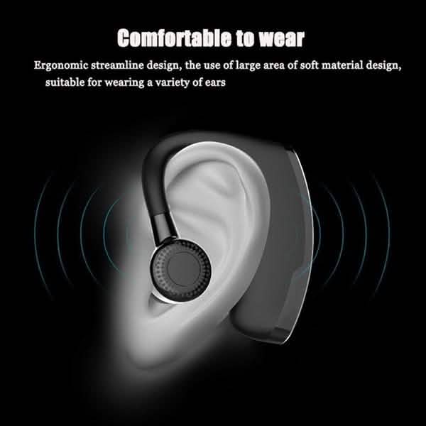 Business Wireless Bluetooth Earphone with Mic and Noise Cancellation DailySale