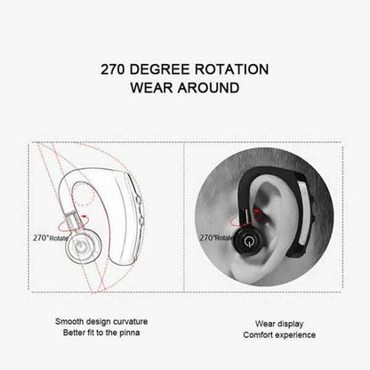 Business Wireless Bluetooth Earphone with Mic and Noise Cancellation DailySale
