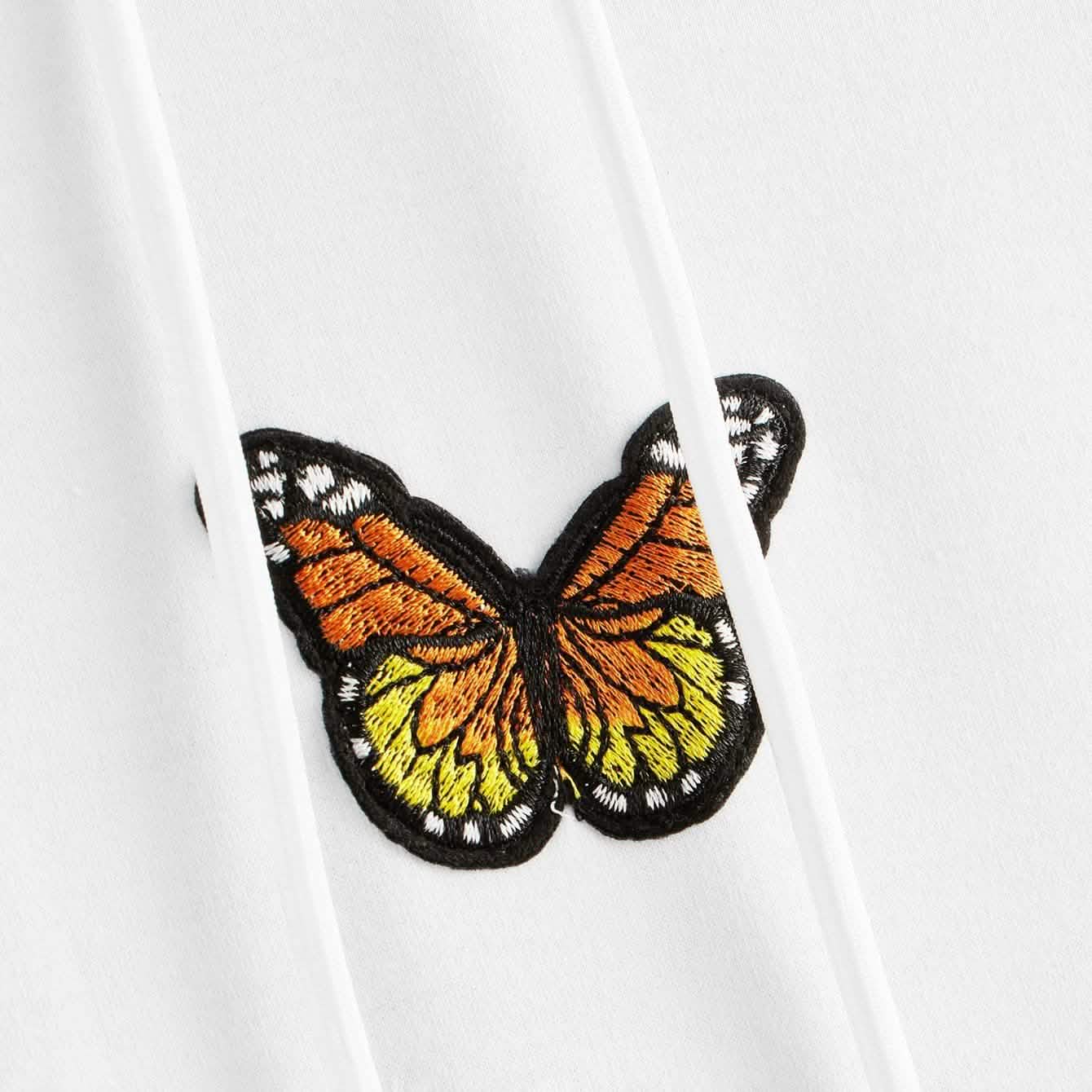 Butterfly Graphic Drawstring Hoodie DailySale