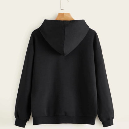 Butterfly Graphic Drawstring Hoodie DailySale