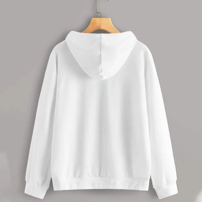 Butterfly Graphic Drawstring Hoodie DailySale