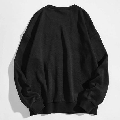 Butterfly & Slogan Graphic Thermal Sweatshirt DailySale
