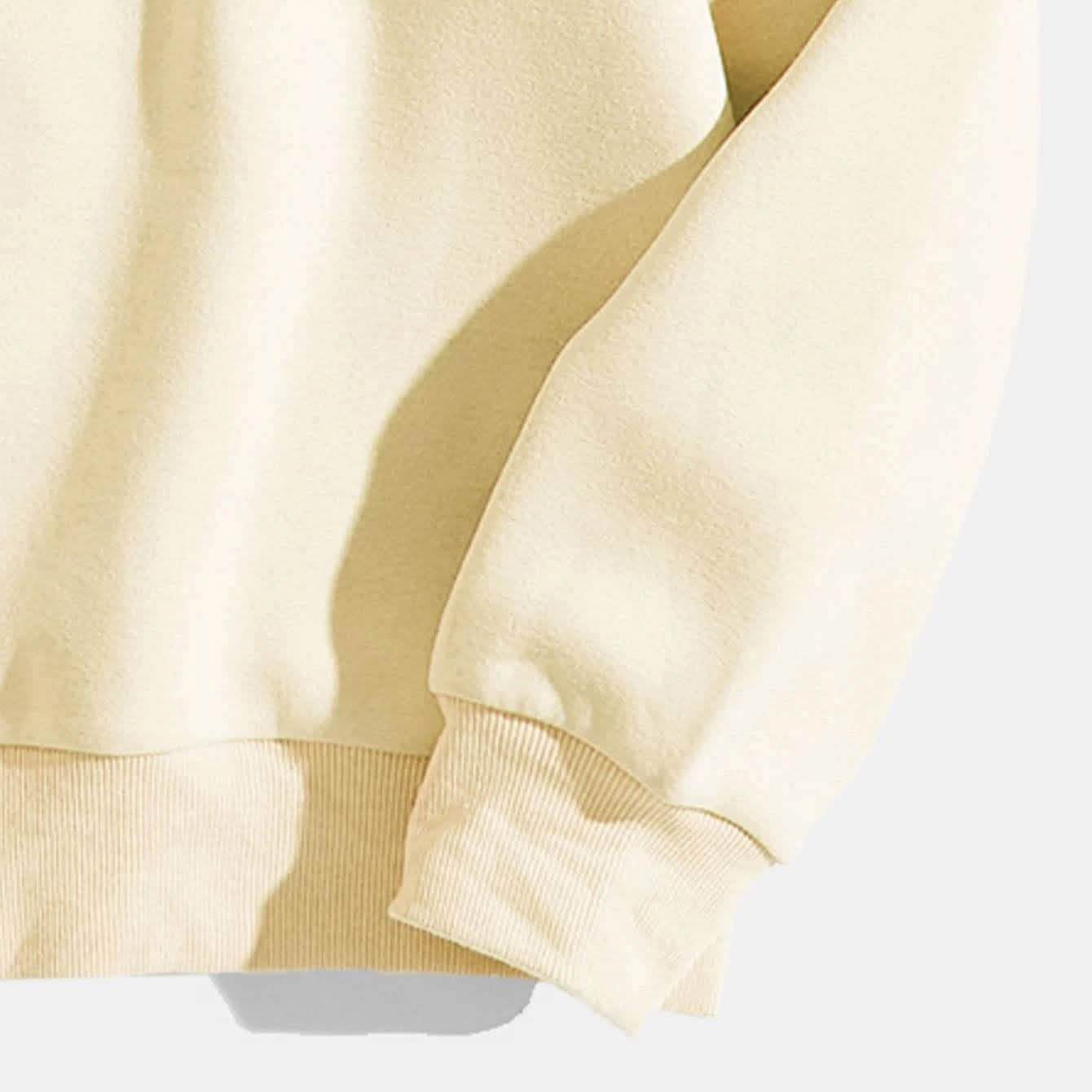 Butterfly & Slogan Graphic Thermal Sweatshirt DailySale