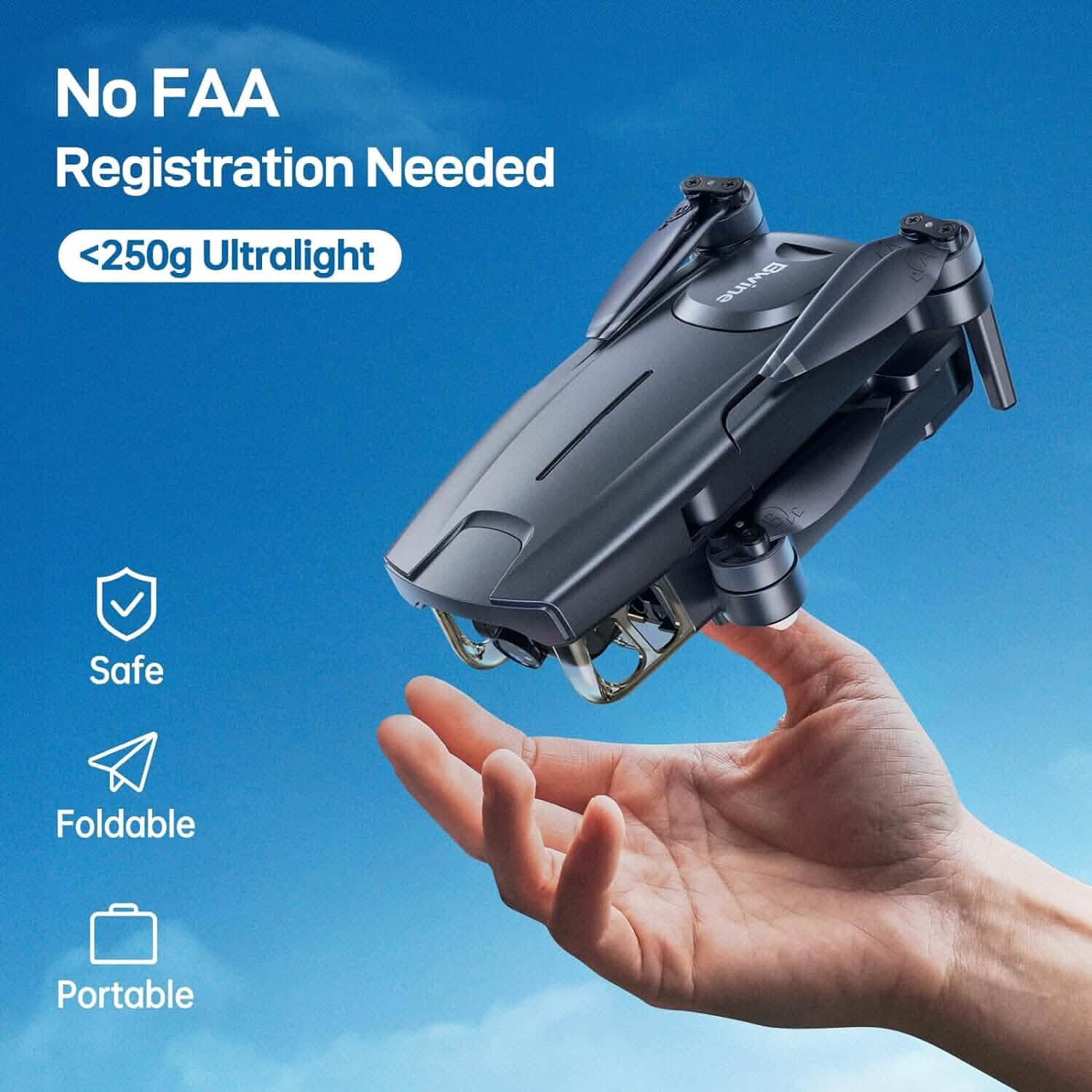 Bwine F7MINI Drone with Camera (Refurbished) DailySale