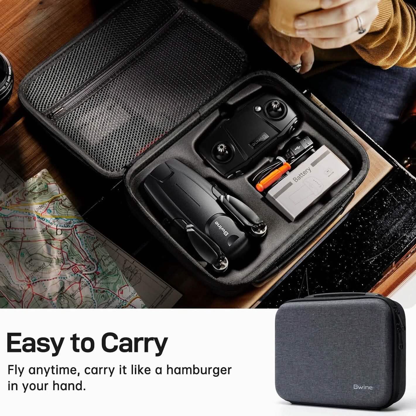 Bwine F7MINI Drone with Camera (Refurbished) DailySale
