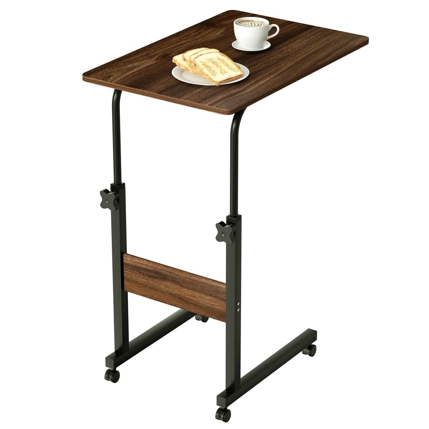 C Side Laptop Small Slim Snack Side Table DailySale