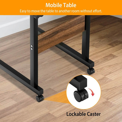 C Side Laptop Small Slim Snack Side Table DailySale