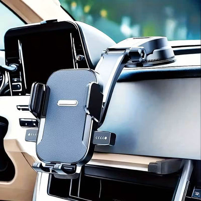 Adjustable Car Phone Holder – Suction Cup Dashboard Mount, Anti-Slip Grip, iPhone & Android DailySale