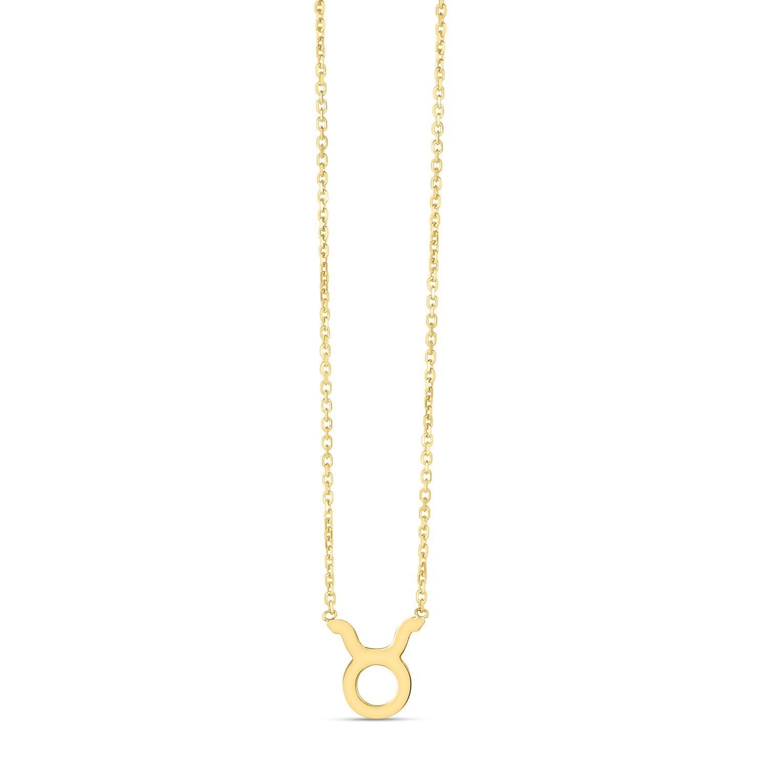 14K Yellow Gold Taurus Necklace Bids.com