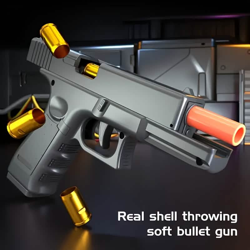 Semi-Automatic Foam Bullet Toy Pistol for Kids (8+) DailySale