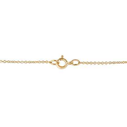 10K Yellow Flashed .925 Sterling Silver 1/4 Cttw Champagne Diamond Filigree Cross Pendant Necklace (K-L Color, I1-I2 Clarity) - 18" Bids.com