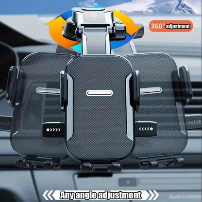 Adjustable Car Phone Holder – Suction Cup Dashboard Mount, Anti-Slip Grip, iPhone & Android DailySale