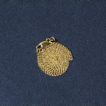 14k Yellow Gold Diamond Cut Rolo Chain 1.1mm Bids.com