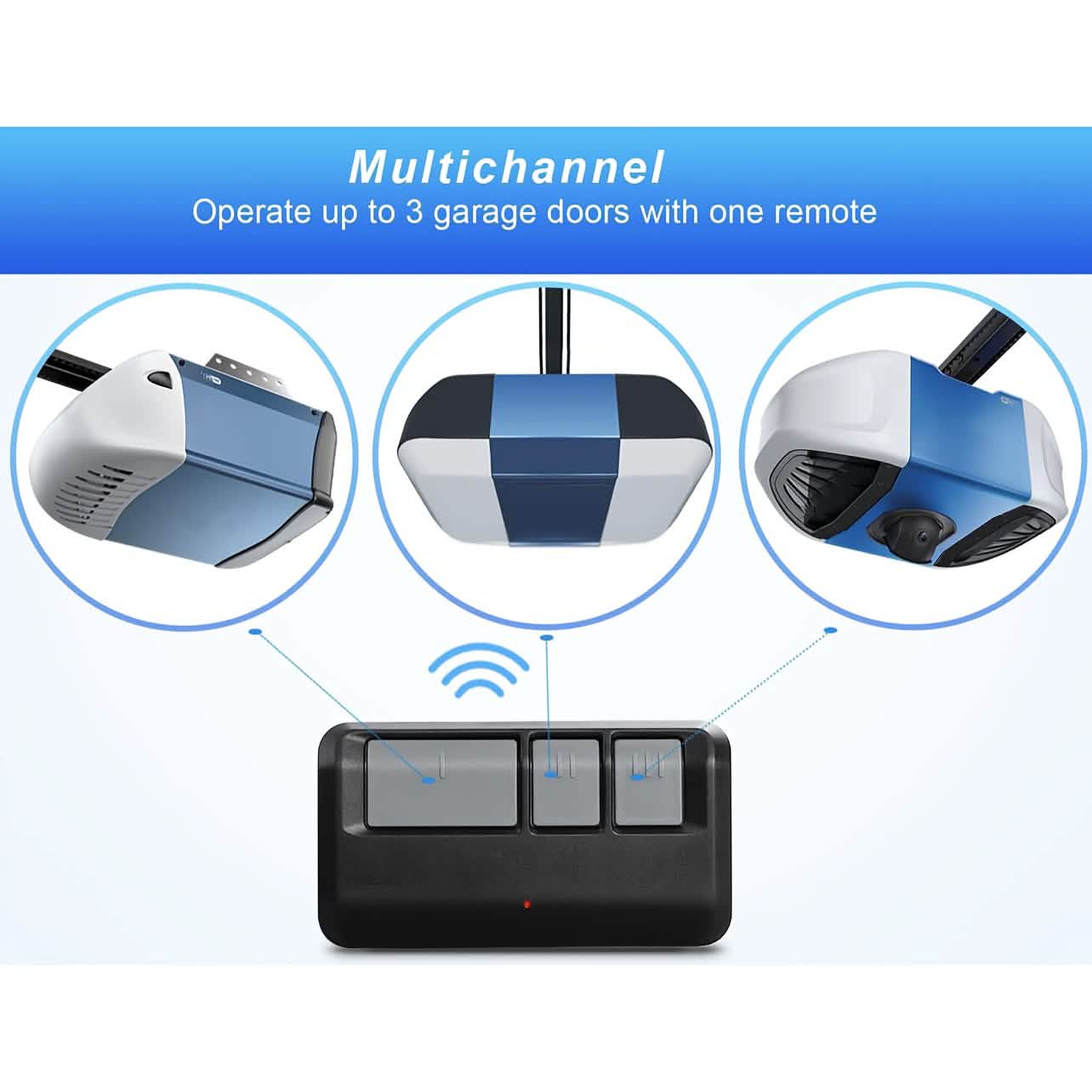 LiftMaster 893MAX 3-Button Garage Door Remote DailySale
