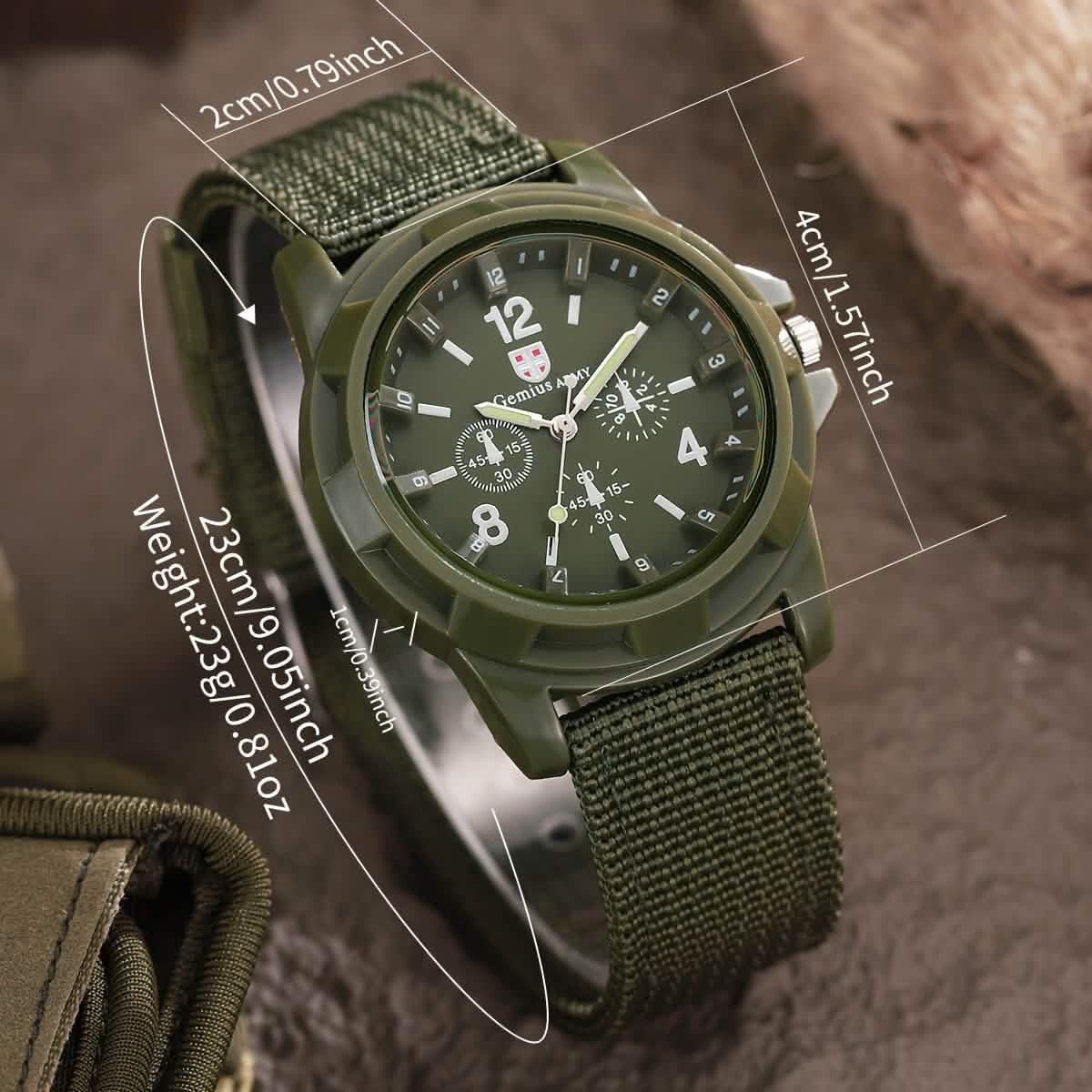Men's Nylon Casual Sport Quartz Wrist Watch DailySale
