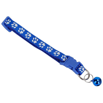 Ca2-Pack: Adjustable Kitten Collar with Bell Name Tag DailySale