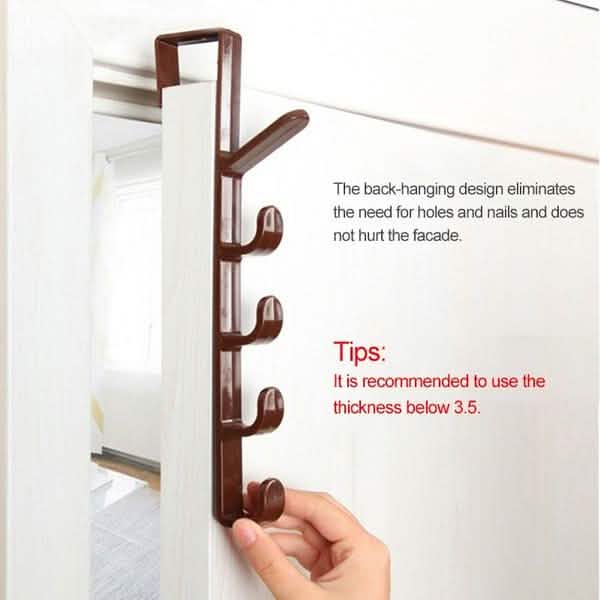Cabinet Drawer Door Hook Coat Clothes Bag Towel Storage Holder DailySale