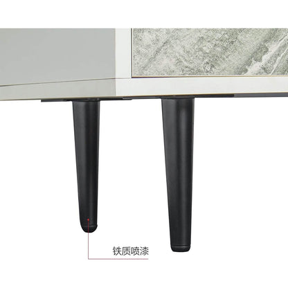 Cabinet with 2-Doors and 3-Open Shelves DailySale