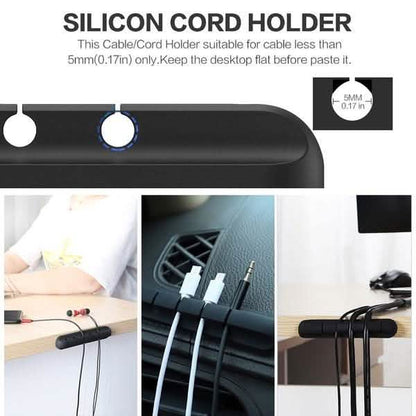 Cable Organizer Silicone USB Cable Winder DailySale