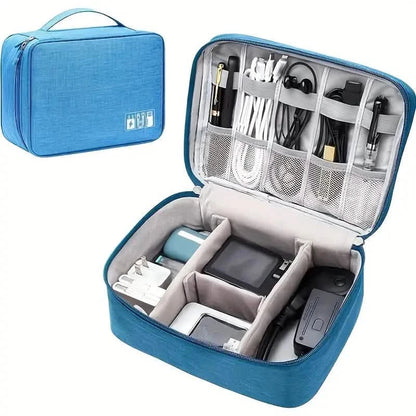 Cable Storage Bag Waterproof Digital Electronic Organizer DailySale