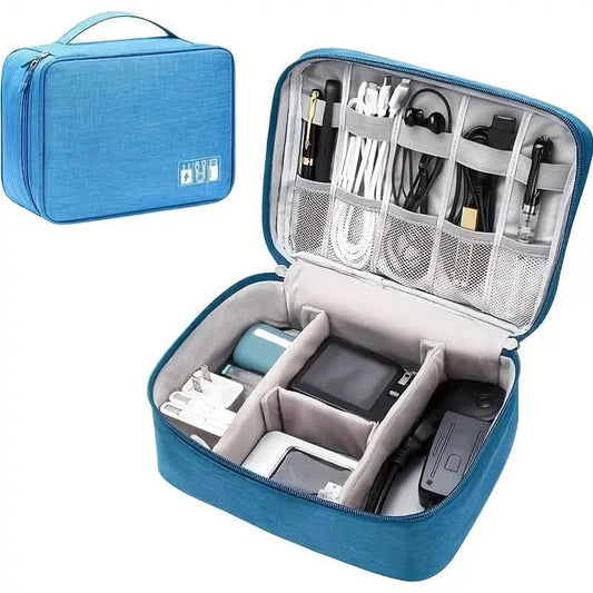 Cable Storage Bag Waterproof Digital Electronic Organizer DailySale