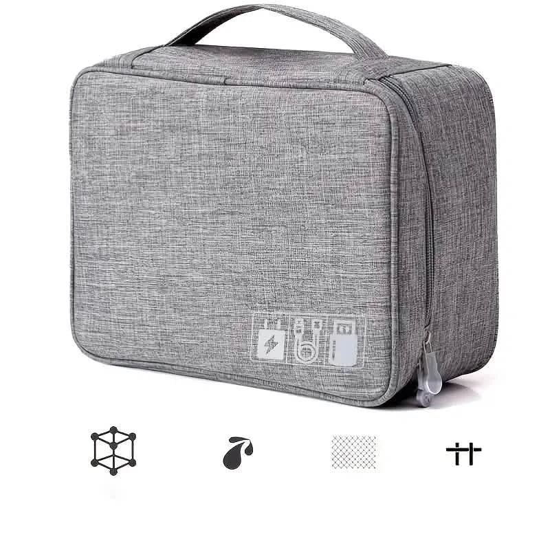 Cable Storage Bag Waterproof Digital Electronic Organizer DailySale