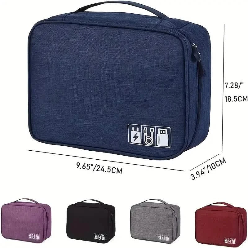 Cable Storage Bag Waterproof Digital Electronic Organizer DailySale