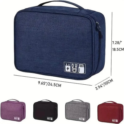 Cable Storage Bag Waterproof Digital Electronic Organizer DailySale
