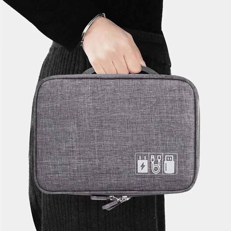 Cable Storage Bag Waterproof Digital Electronic Organizer DailySale