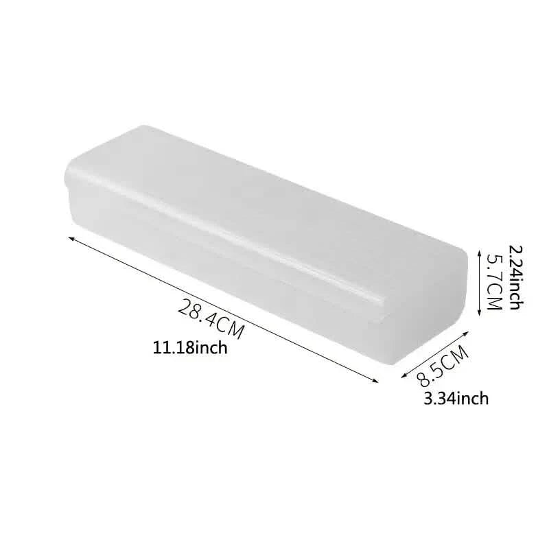 Cable Storage Box Large Capacity Transparent Multi-compartments Desktop Charging Cable Case DailySale