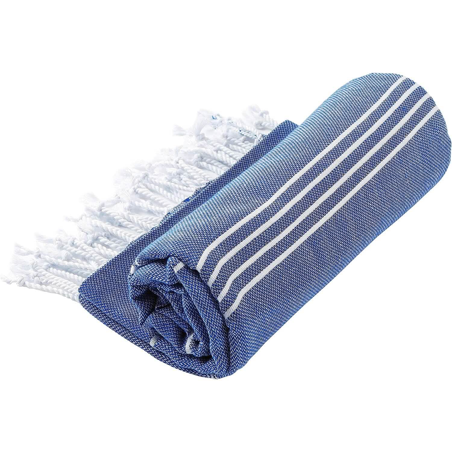 Cacala Pure Series Lightweight 100% Turkish Cotton Super Soft Peshtemal Luxury Bath Towel DailySale