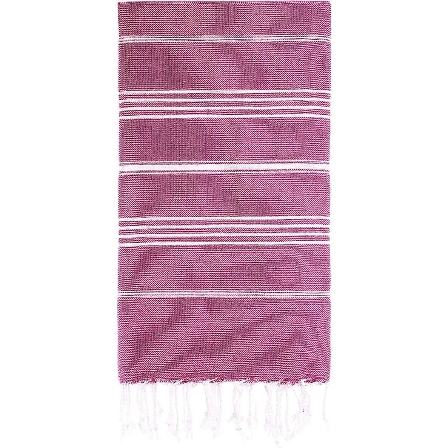 Cacala Pure Series Lightweight 100% Turkish Cotton Super Soft Peshtemal Luxury Bath Towel DailySale