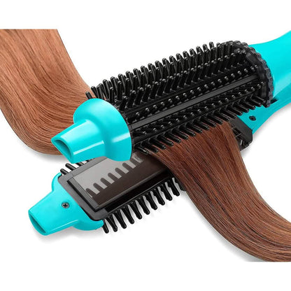 Calista 2-in-1 Heated Brush Iron Hair Styler DailySale