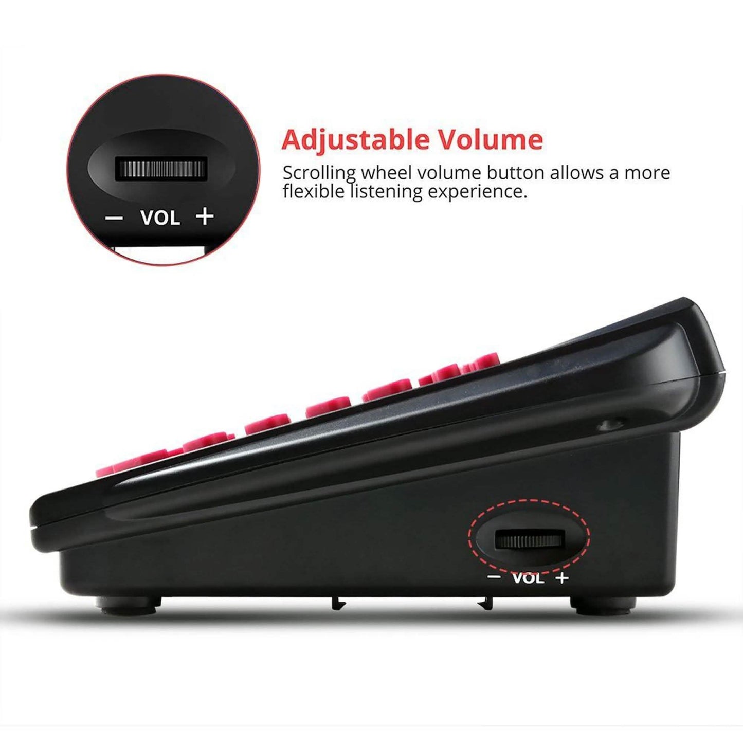 Call Center Dialpad Corded Headset Office Telephone with Corded Headset DailySale