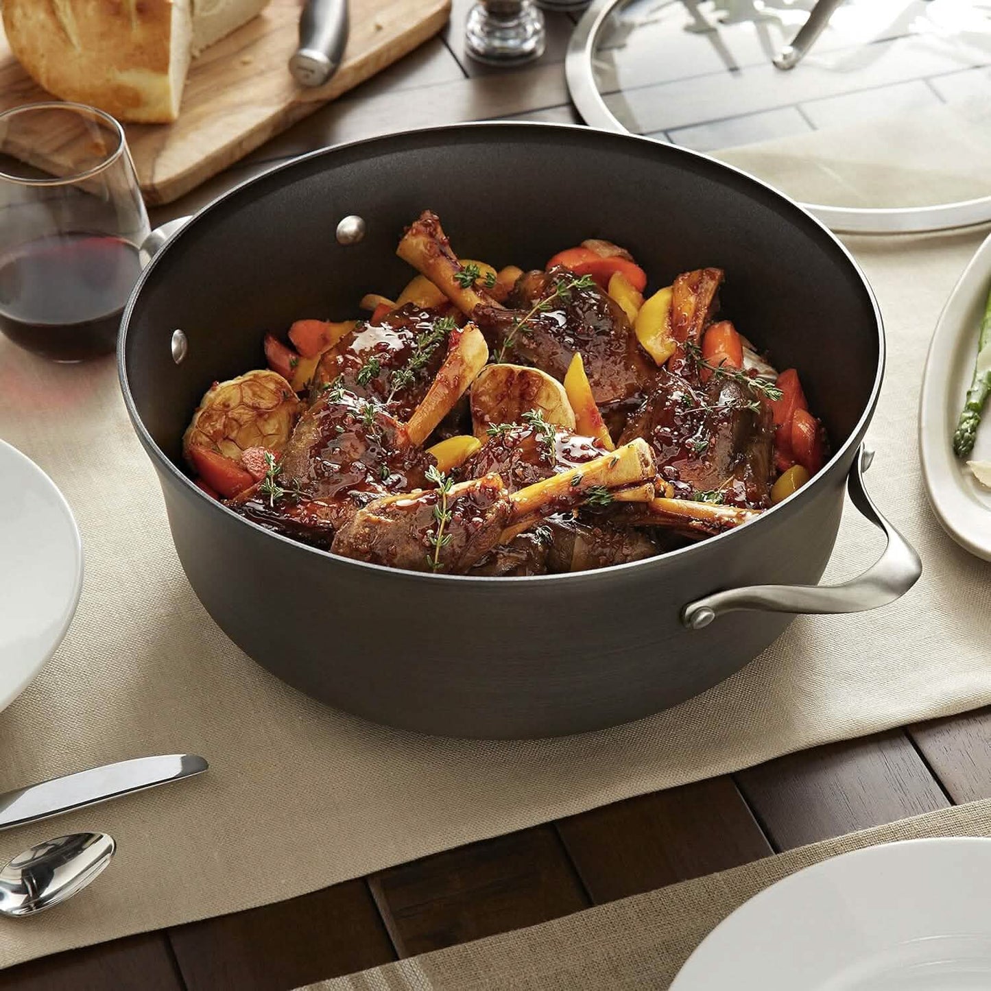 Calphalon Contemporary Nonstick 8.5-Quart Covered Dutch Oven DailySale