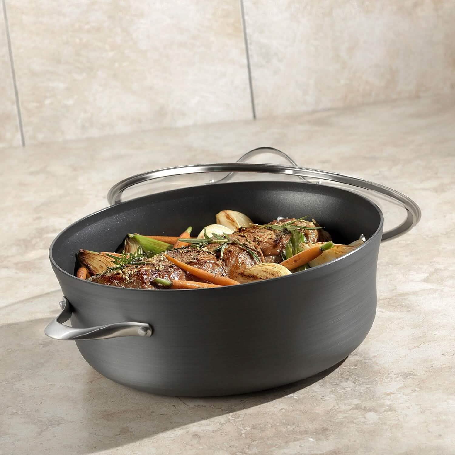 Calphalon Contemporary Nonstick 8.5-Quart Covered Dutch Oven DailySale
